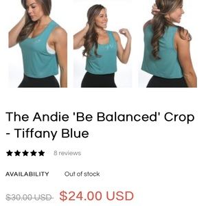 💙LAST CALL- Ptula Andie crop tank top
